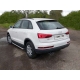Пороги алюминиевые ТСС с накладкой для Audi Q3 2011-2018