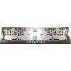 Рамка номерного знака Kia Picanto (комплект) ТСС для Любые
