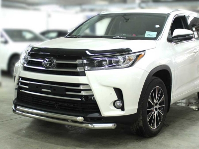 Дуга передняя низкая d-60+53 радиусная двойная для Toyota Highlander 2017-2019