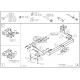 Фаркоп оцинкованный Galia шар A для Ford Transit/Tourneo Custom 2013-2021