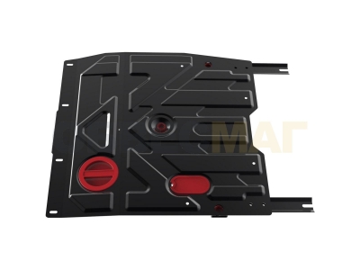 Защита картера и КПП Автоброня для 1,6 сталь 2 мм для Suzuki SX4/Fiat Sedici 2006-2014