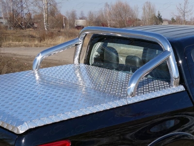 Защита кузова 76,1 мм для крышки ТСС для Mitsubishi L200 2019-2021