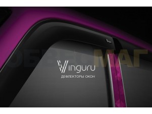 Дефлекторы окон Vinguru на седан и хетчбек 4 штуки  для Ford Focus 2 № AFV23105